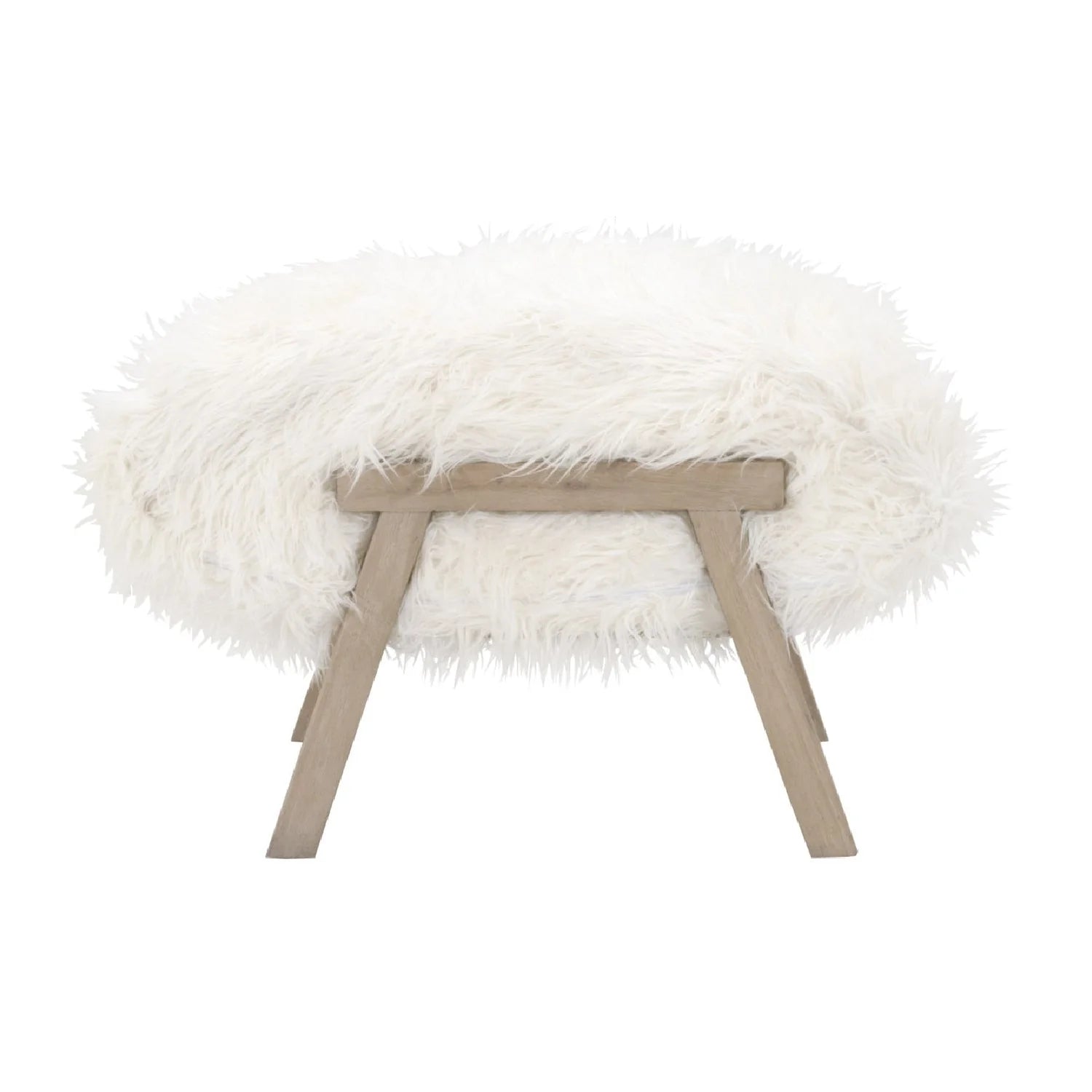 Luxury Upholstered Modern Fabric Ottoman European Style for Villa