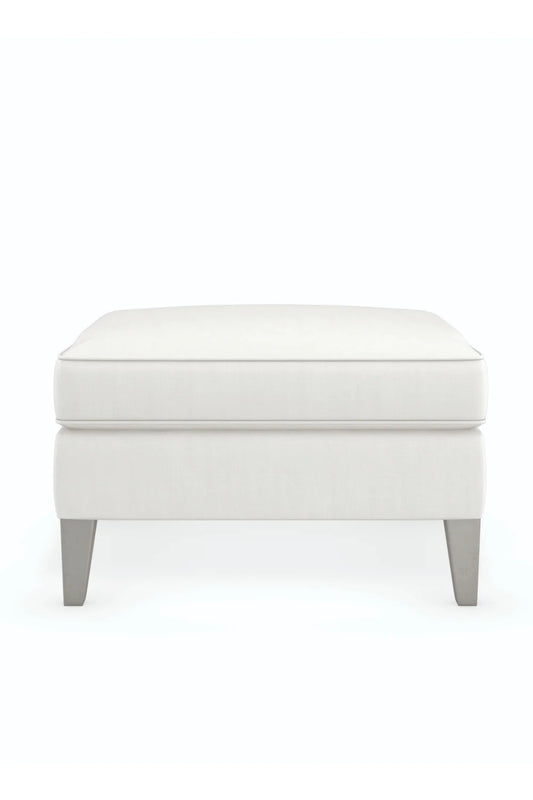 Luxury Upholstered Modern Fabric Ottoman European Style for Villa