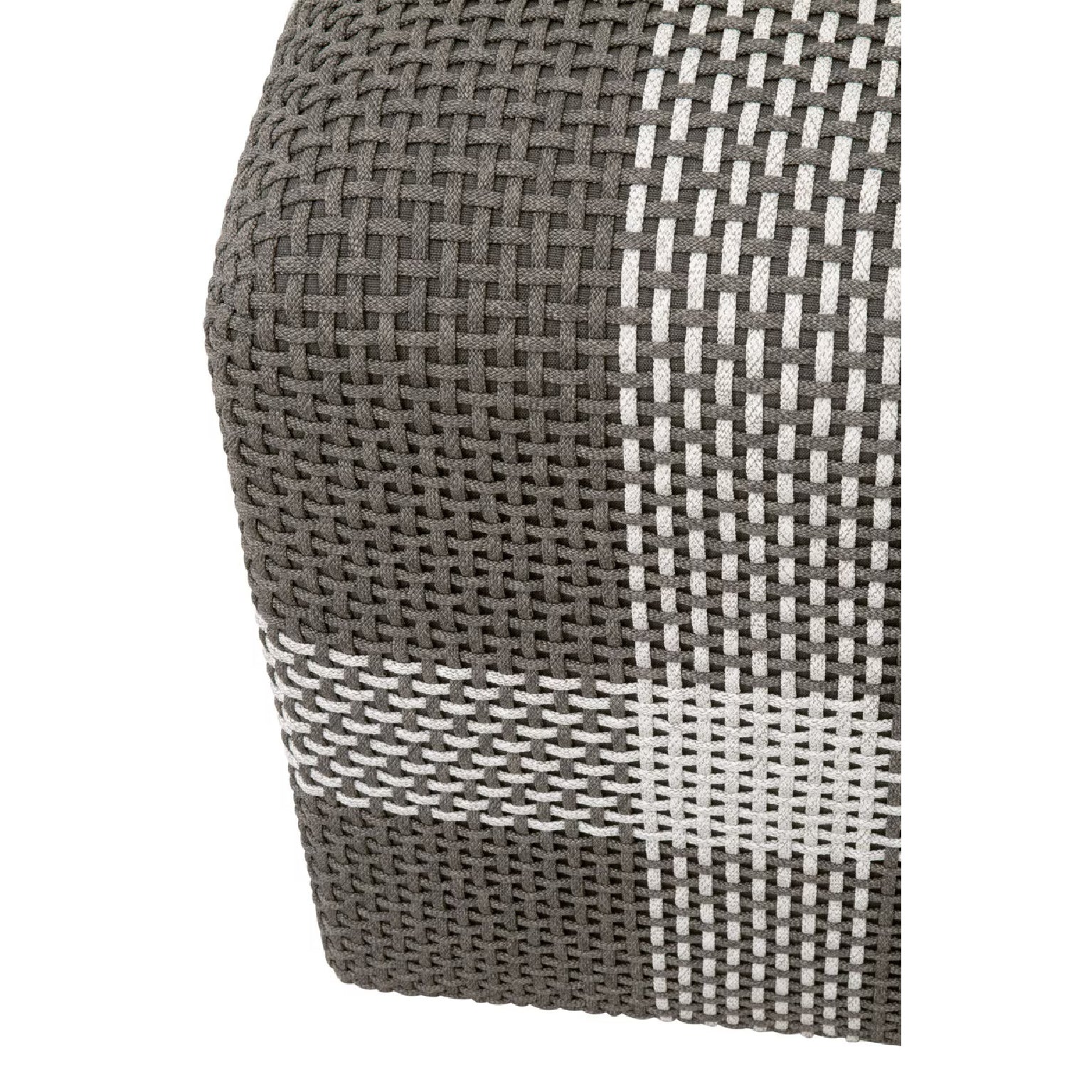 Luxury Upholstered Modern Fabric Ottoman European Style for Villa