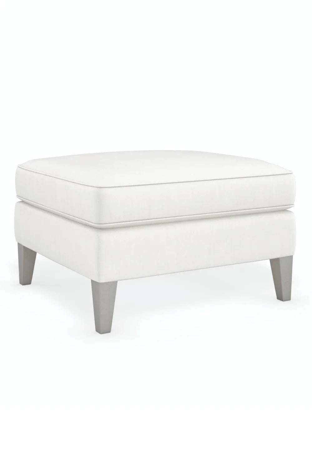 Luxury Upholstered Modern Fabric Ottoman European Style for Villa