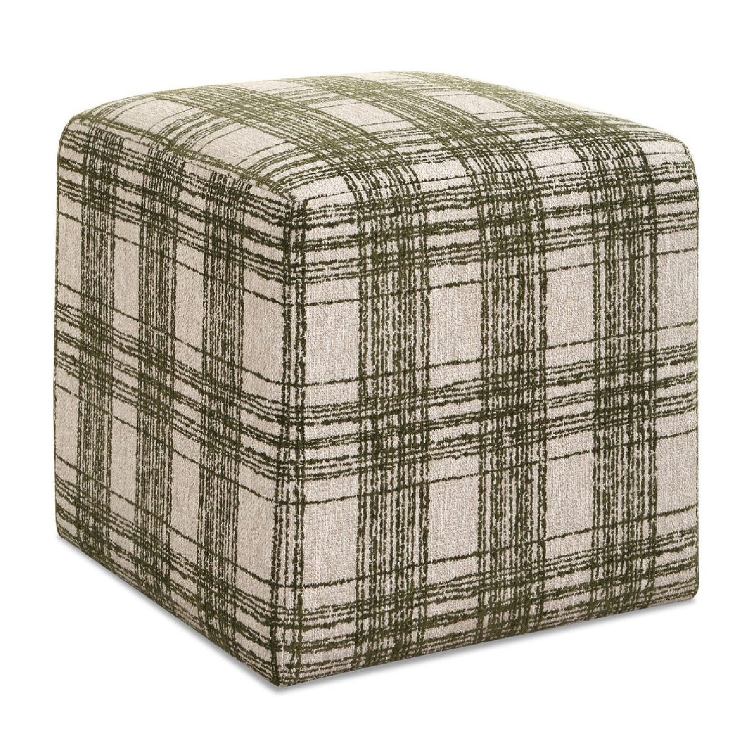 Luxury Upholstered Modern Fabric Ottoman European Style for Villa