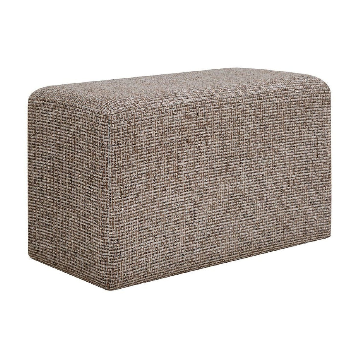 Luxury Upholstered Modern Fabric Ottoman European Style for Villa