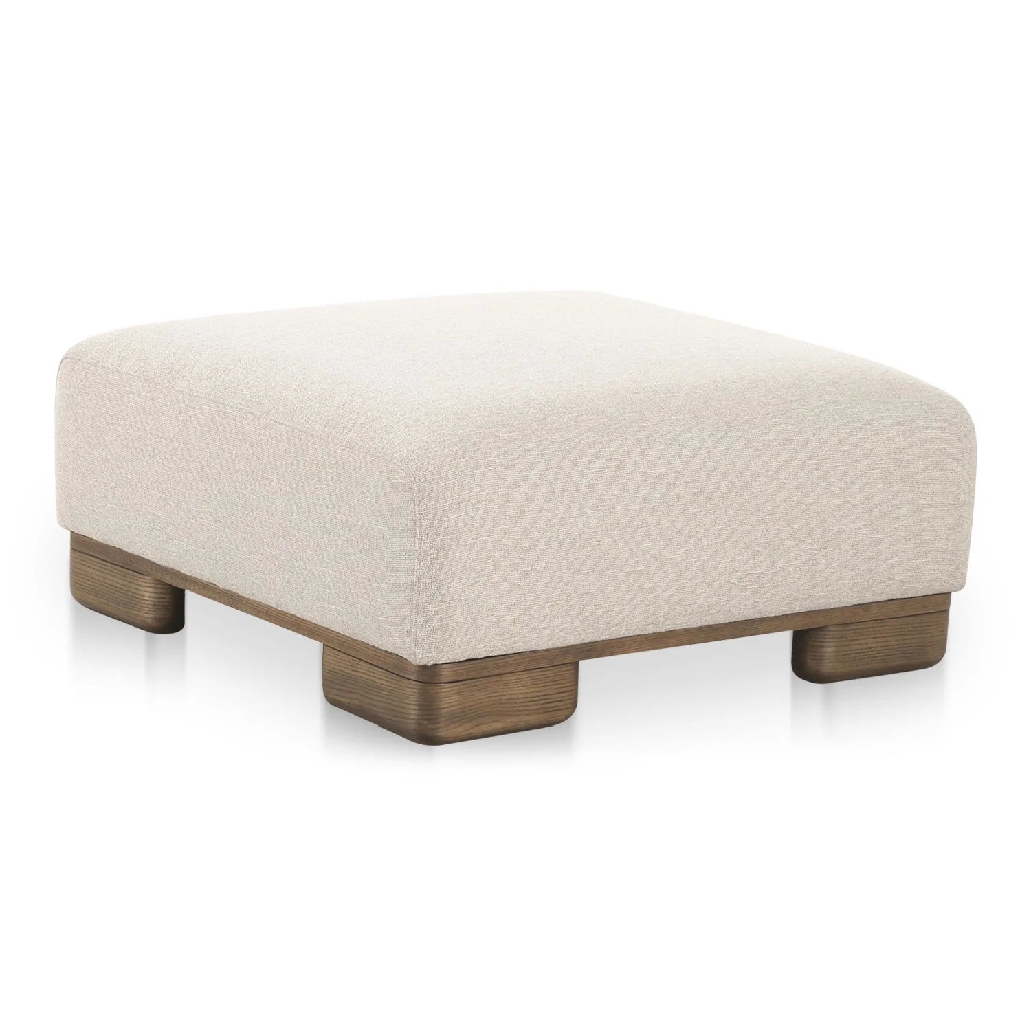 Luxury Upholstered Modern Fabric Ottoman European Style for Villa