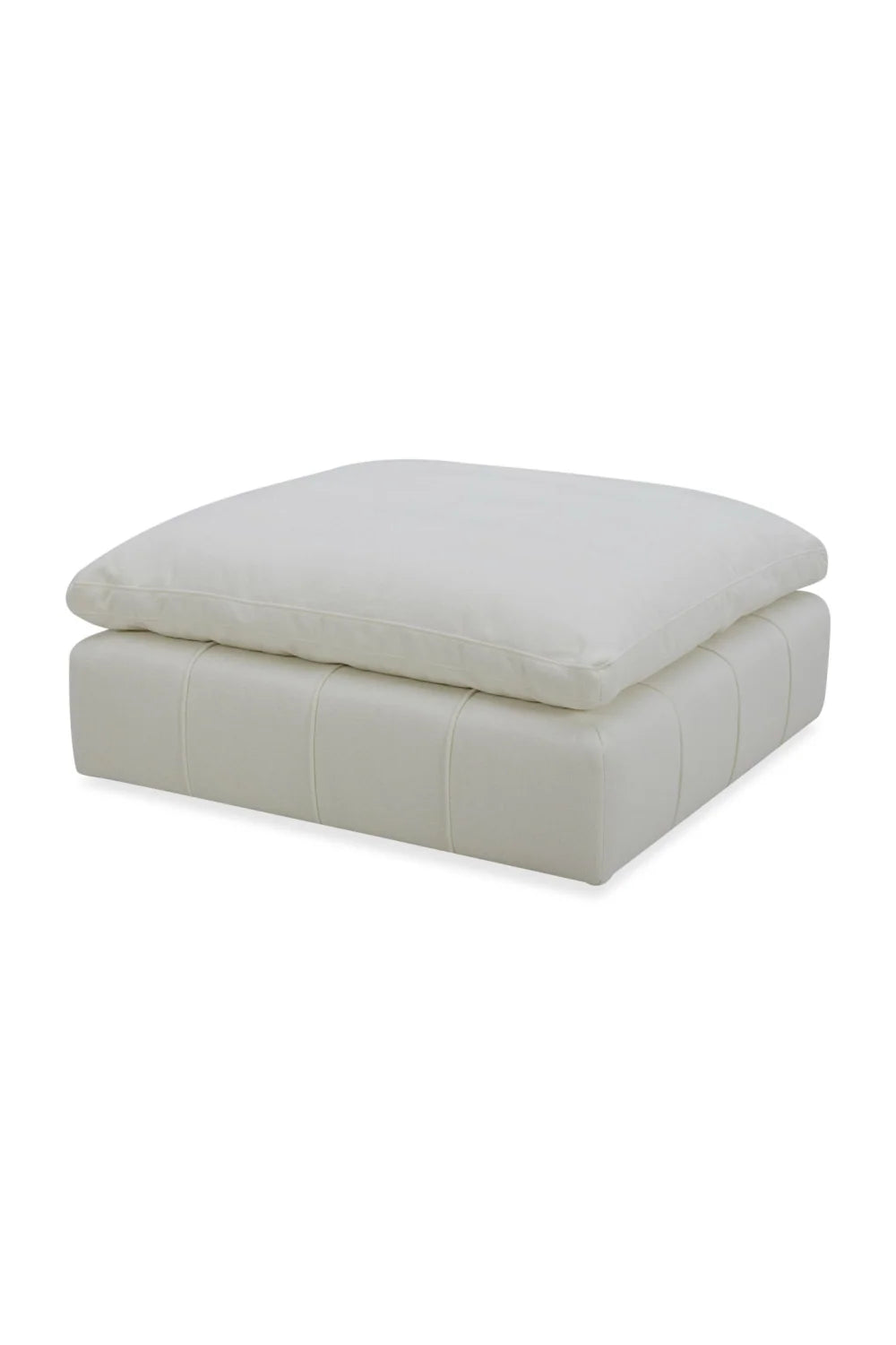 Luxury Upholstered Modern Fabric Ottoman European Style for Villa