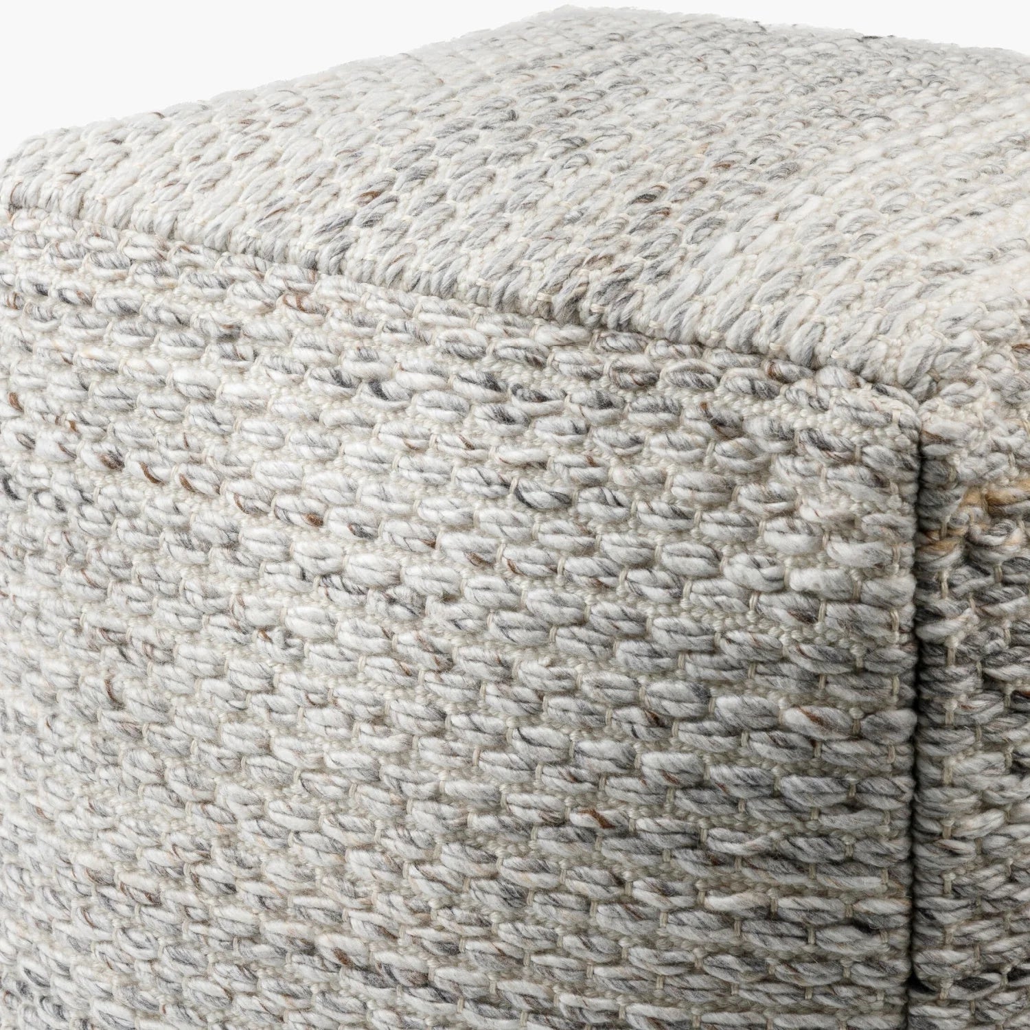 Luxury Upholstered Modern Fabric Ottoman European Style for Villa