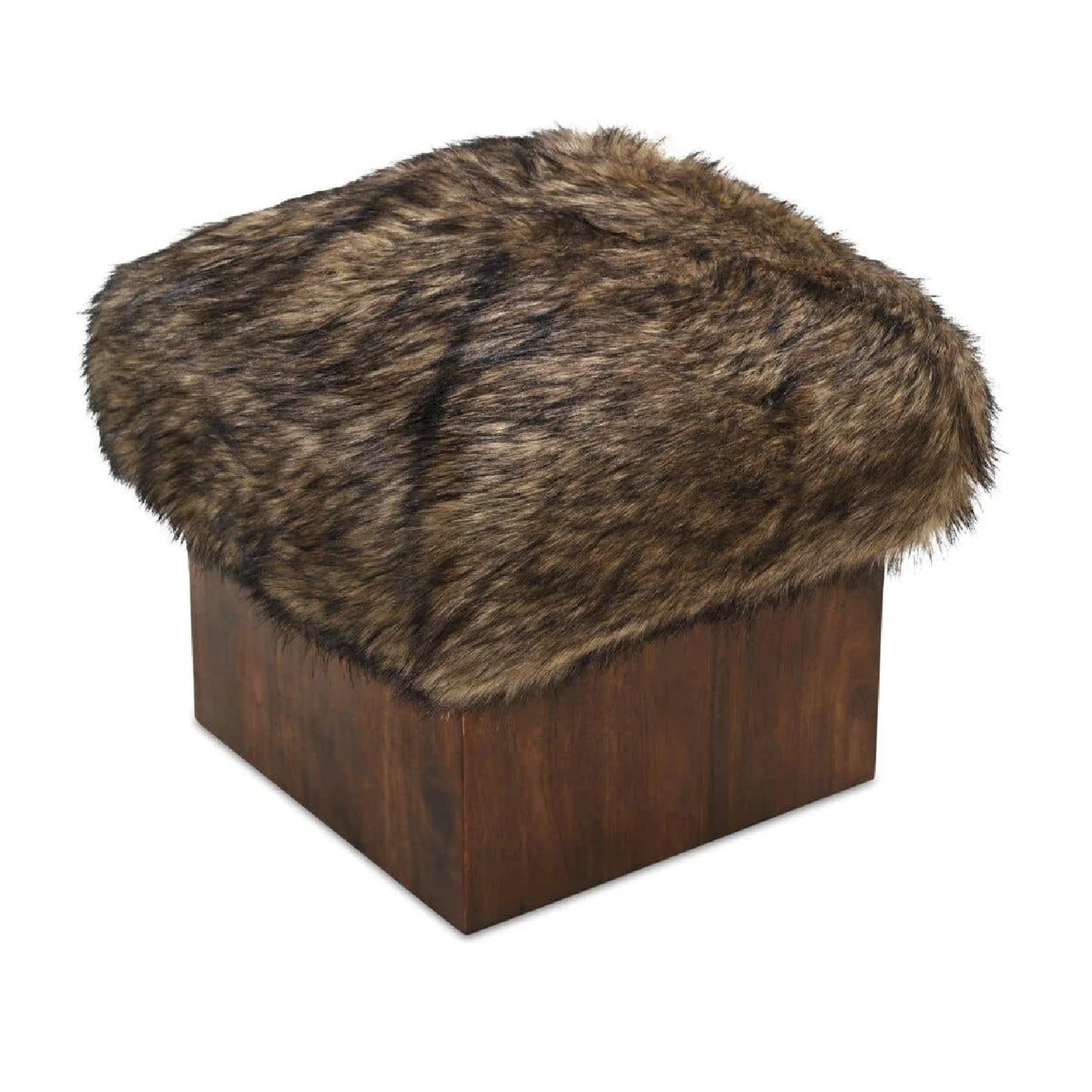 Luxury Upholstered Modern Fabric Ottoman European Style for Villa