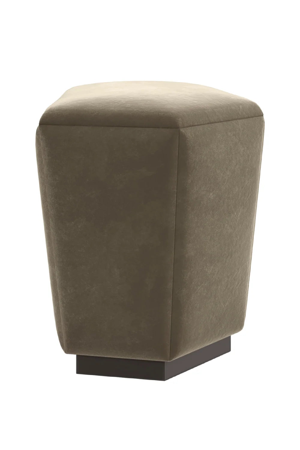 Luxury Upholstered Modern Fabric Ottoman European Style for Villa