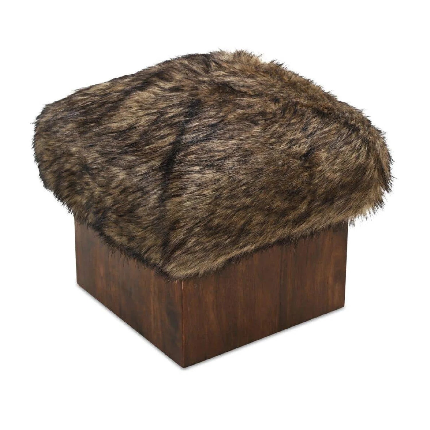 Luxury Upholstered Modern Fabric Ottoman European Style for Villa
