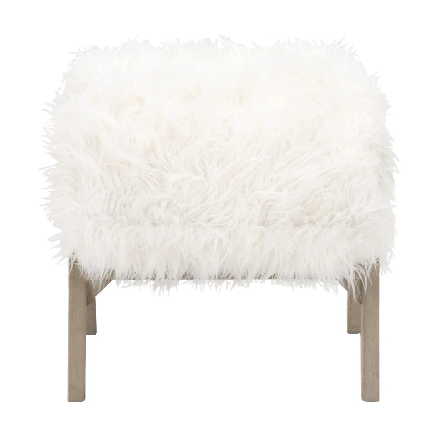 Luxury Upholstered Modern Fabric Ottoman European Style for Villa