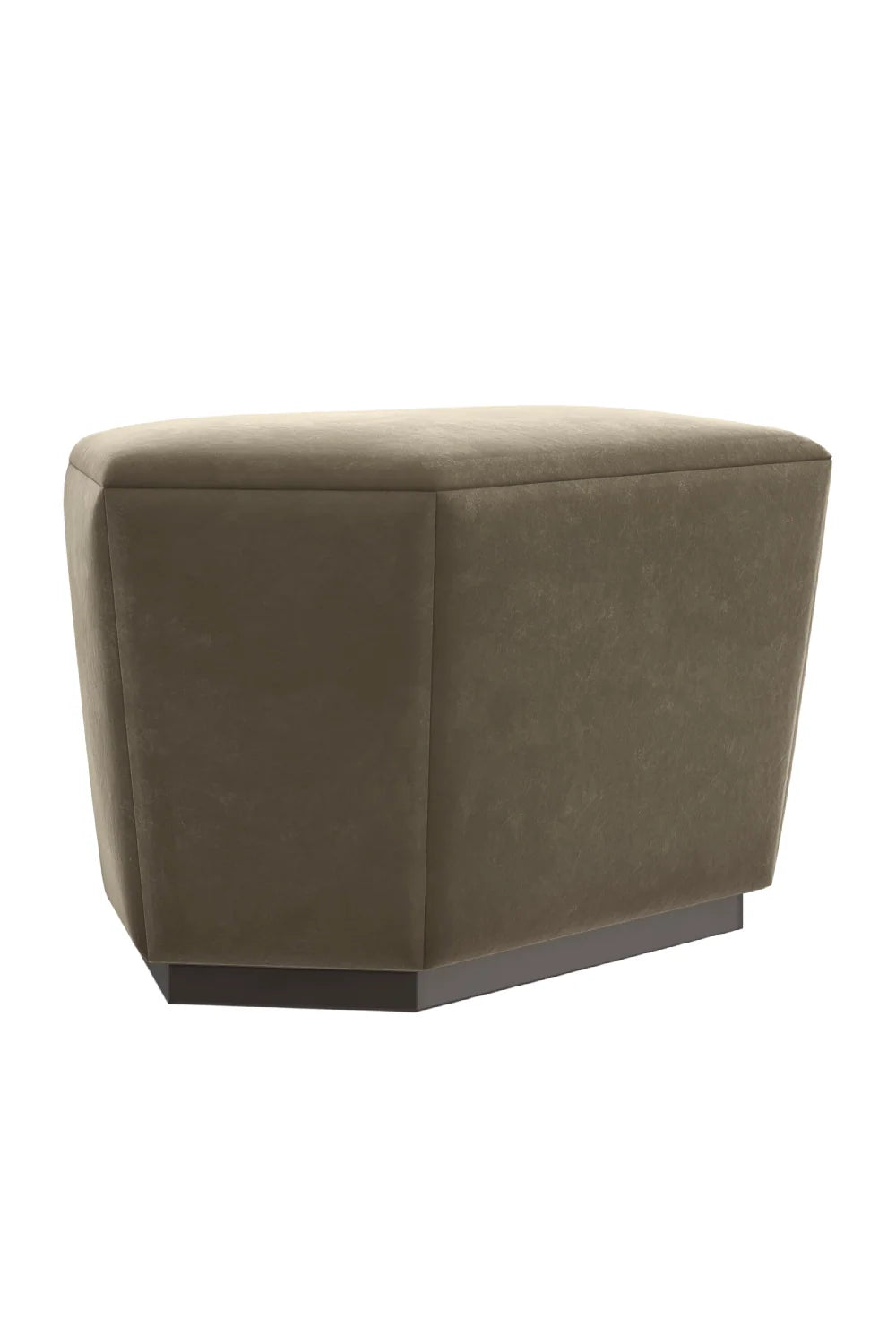 Luxury Upholstered Modern Fabric Ottoman European Style for Villa