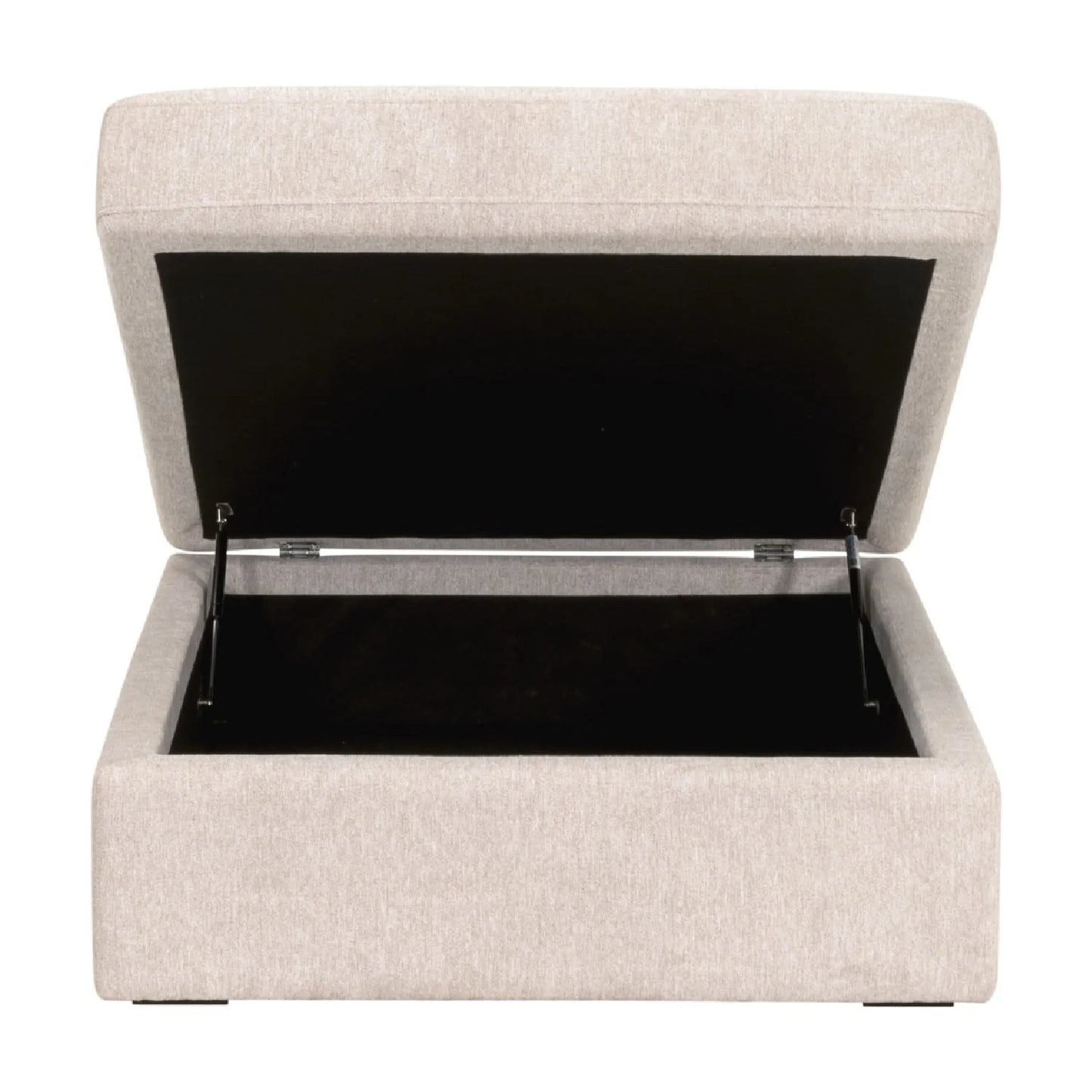 Luxury Upholstered Modern Fabric Ottoman European Style for Villa