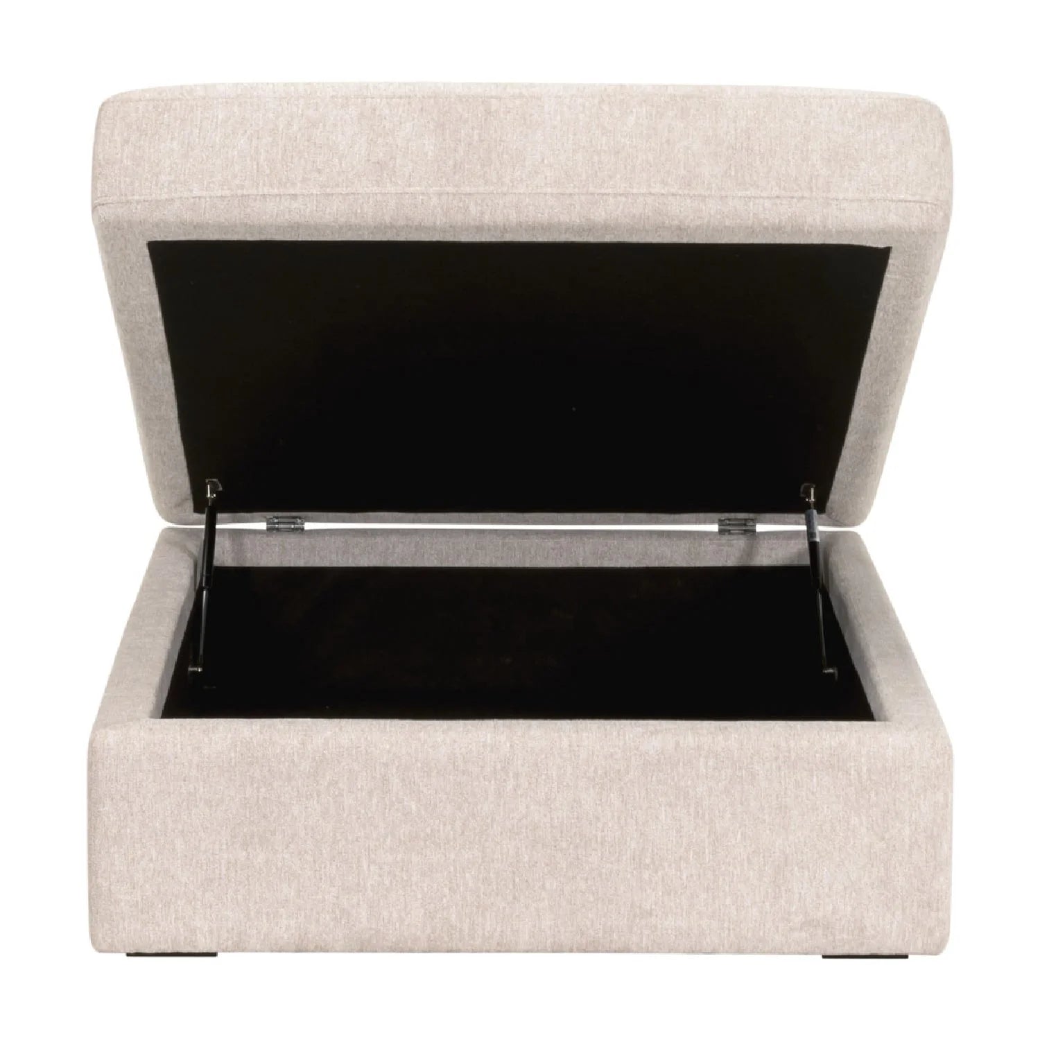 Luxury Upholstered Modern Fabric Ottoman European Style for Villa