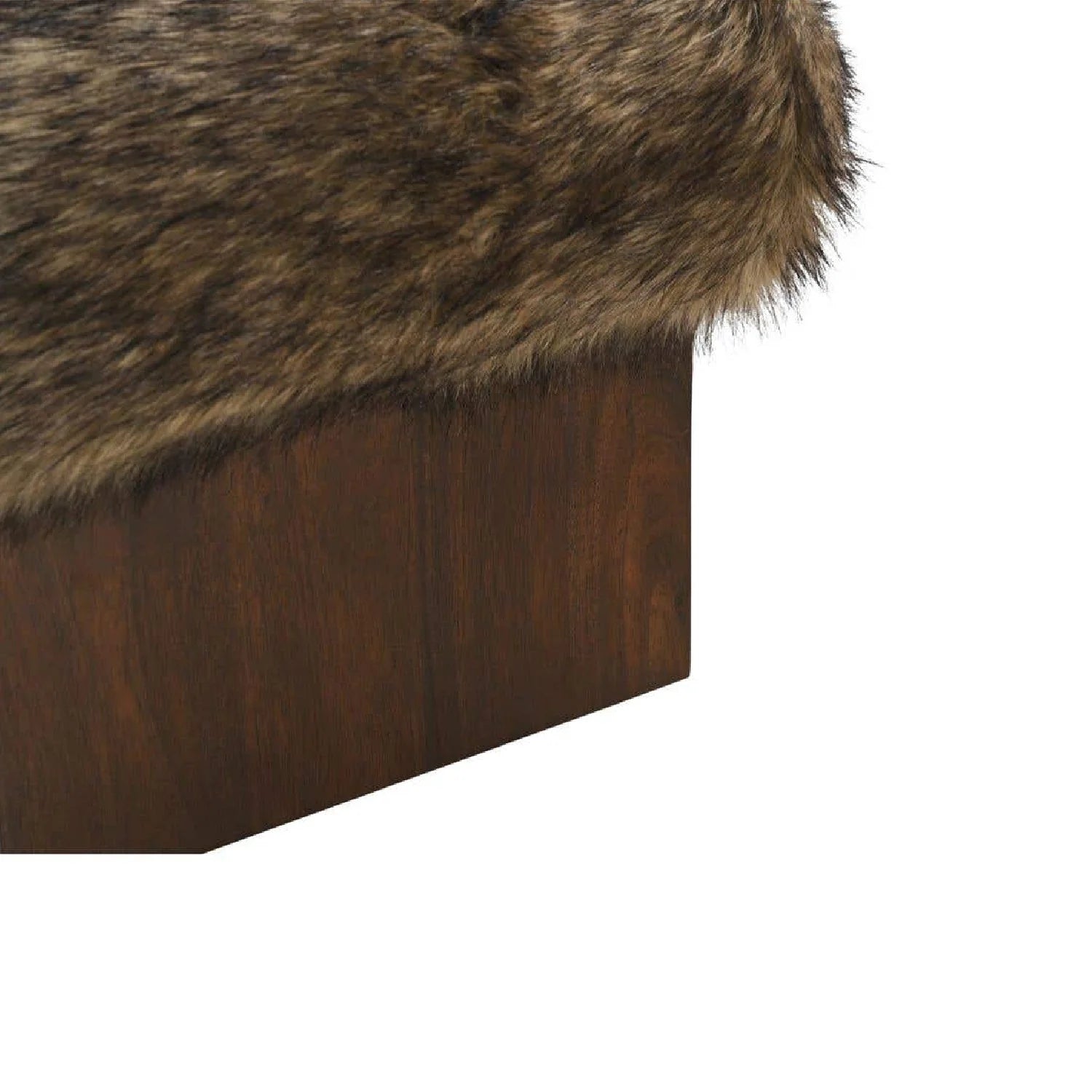 Luxury Upholstered Modern Fabric Ottoman European Style for Villa