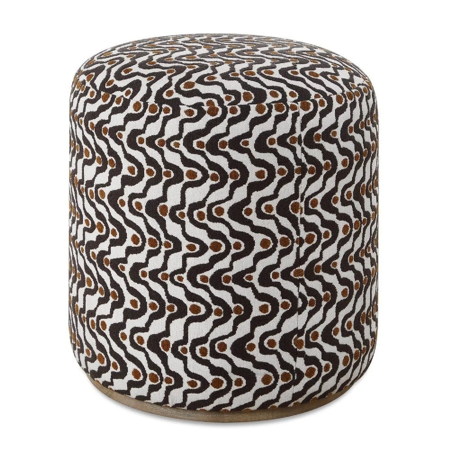 Luxury Upholstered Modern Fabric Ottoman European Style for Villa