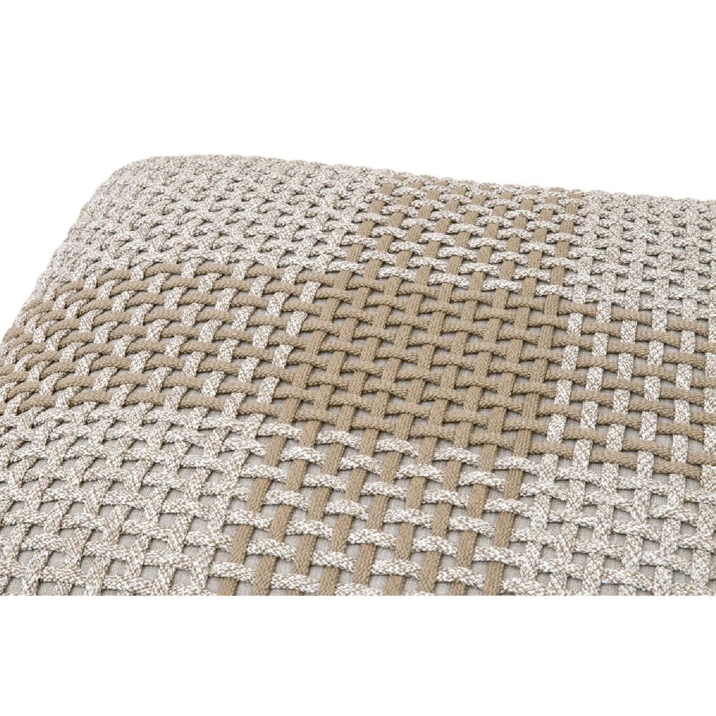 Luxury Upholstered Modern Fabric Ottoman European Style for Villa