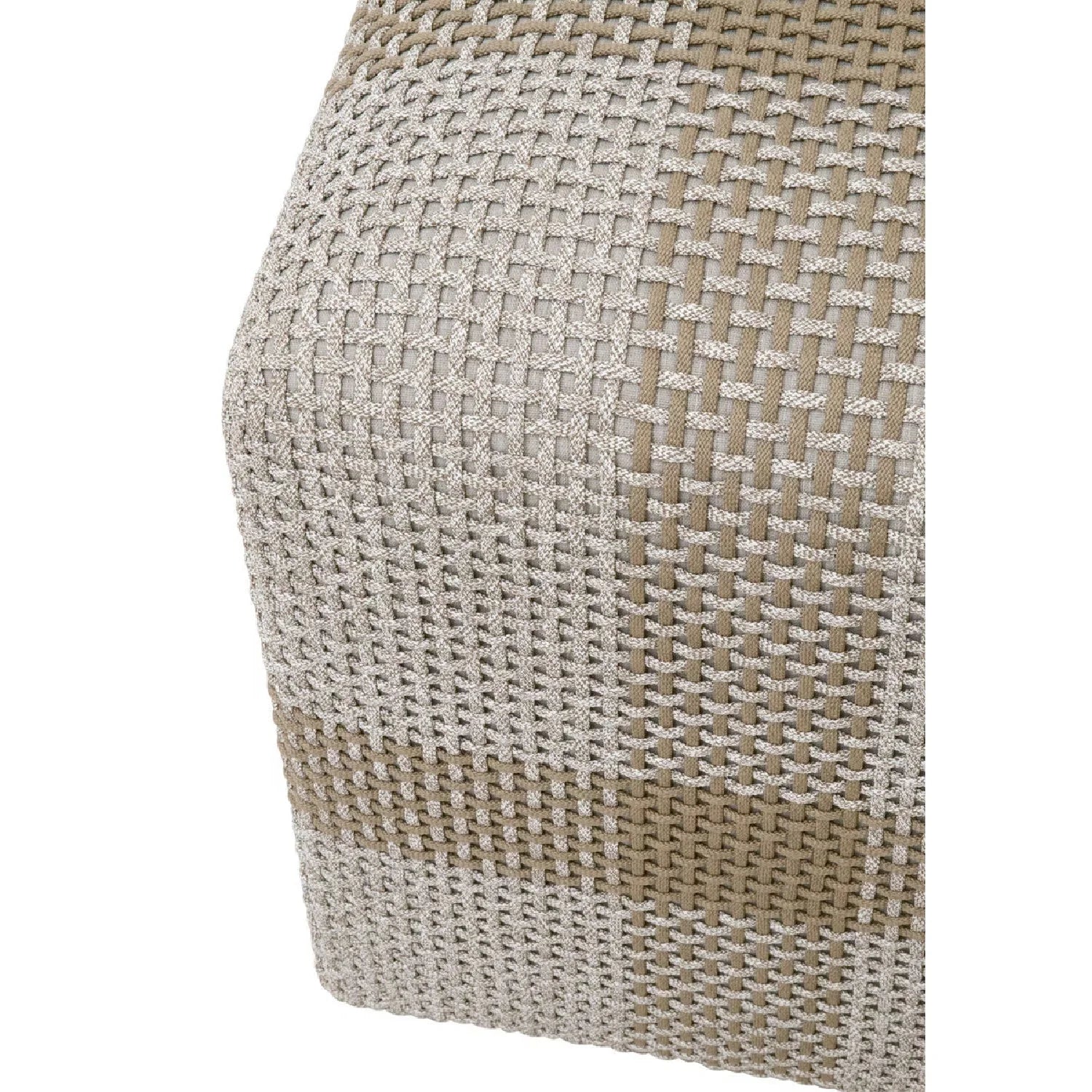Luxury Upholstered Modern Fabric Ottoman European Style for Villa