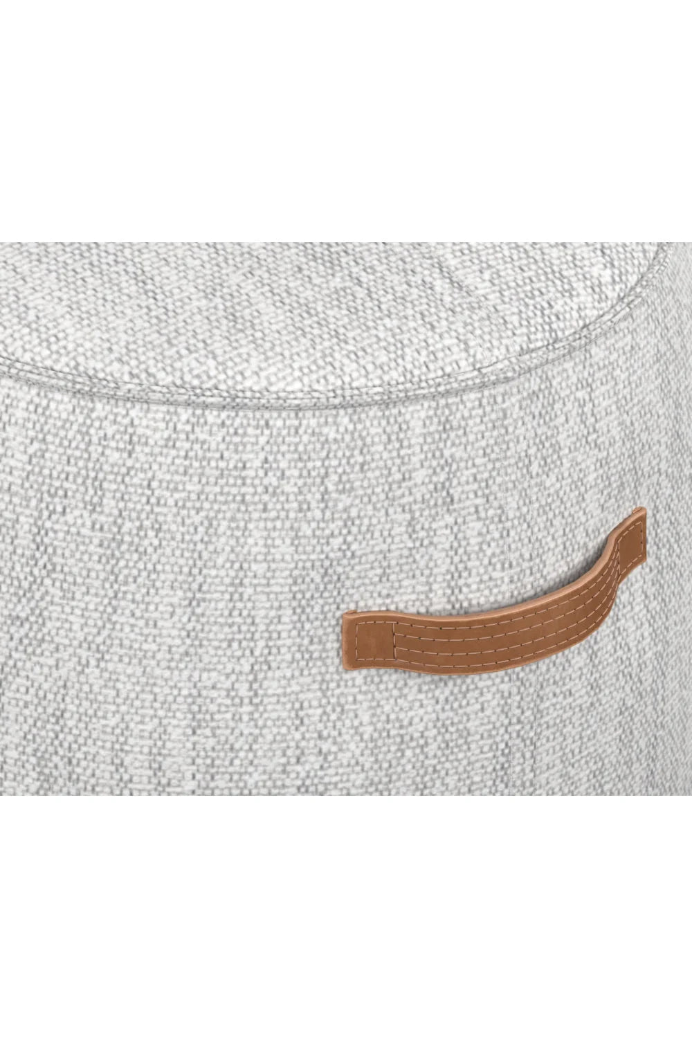 Luxury Upholstered Modern Fabric Ottoman European Style for Villa