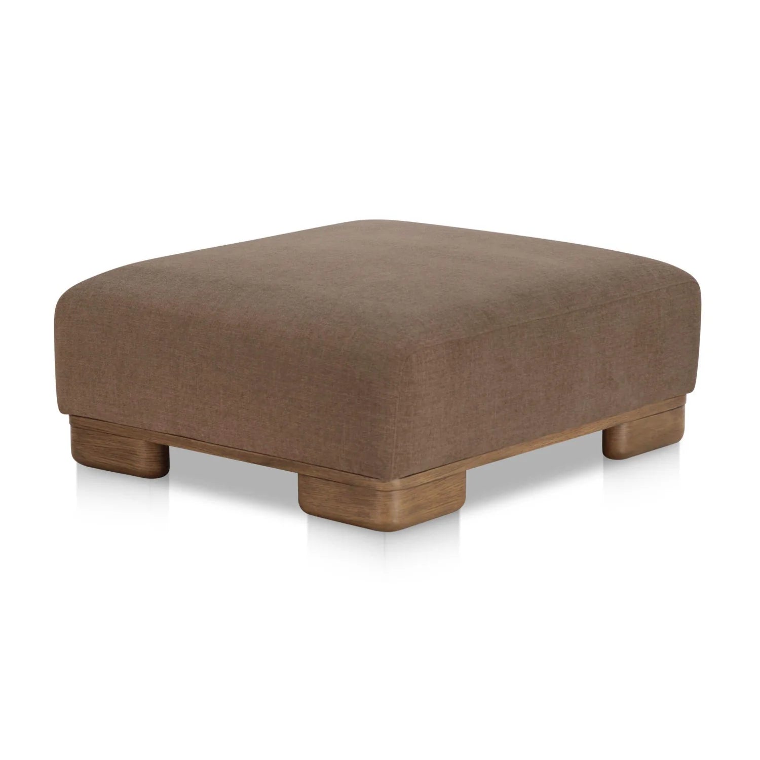 Luxury Upholstered Modern Fabric Ottoman European Style for Villa