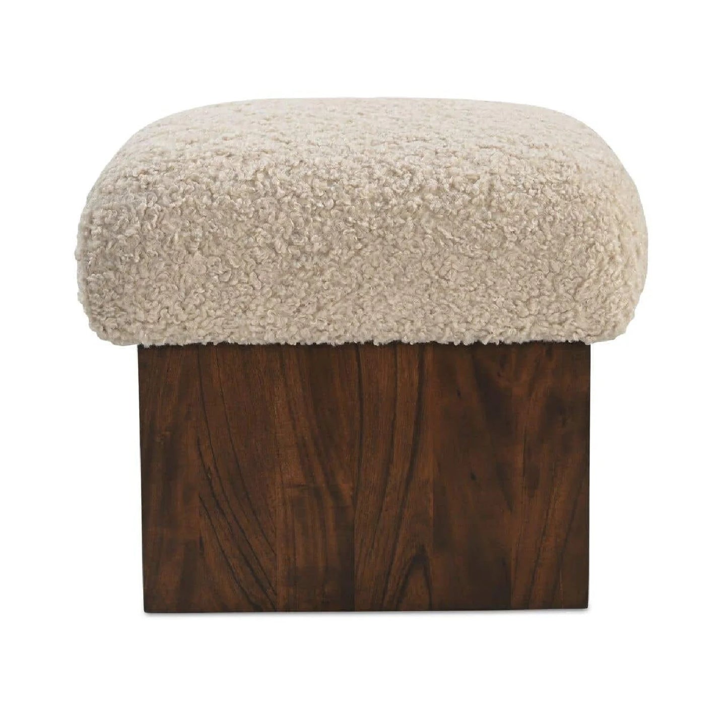 Luxury Upholstered Modern Fabric Ottoman European Style for Villa