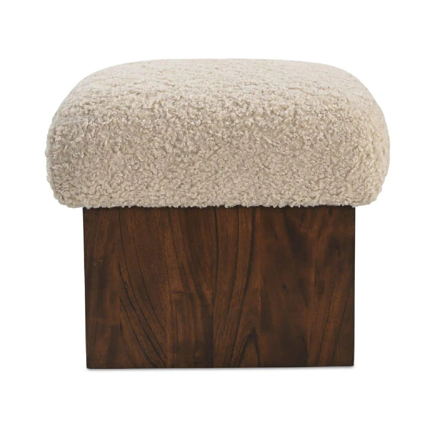 Luxury Upholstered Modern Fabric Ottoman European Style for Villa