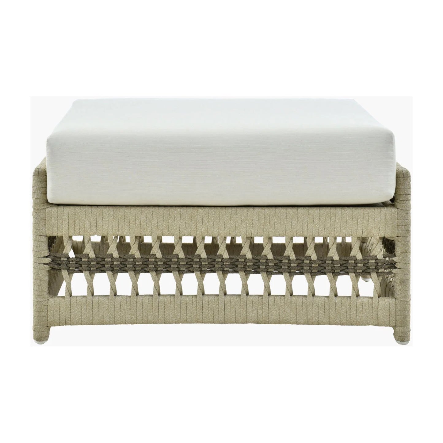 Luxury Upholstered Modern Fabric Ottoman European Style for Villa
