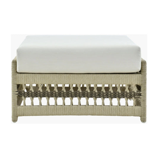 Luxury Upholstered Modern Fabric Ottoman European Style for Villa