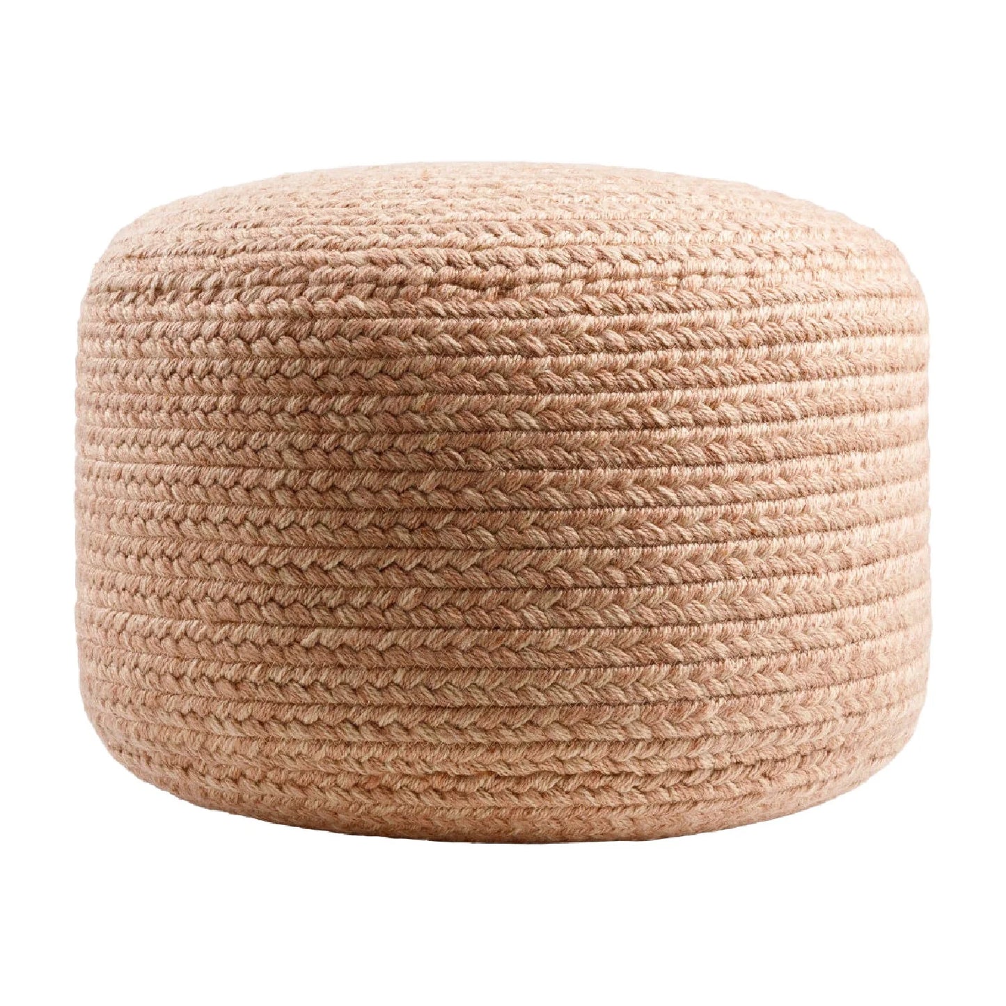 Luxury Upholstered Modern Fabric Outdoor Ottoman European Style for Villa