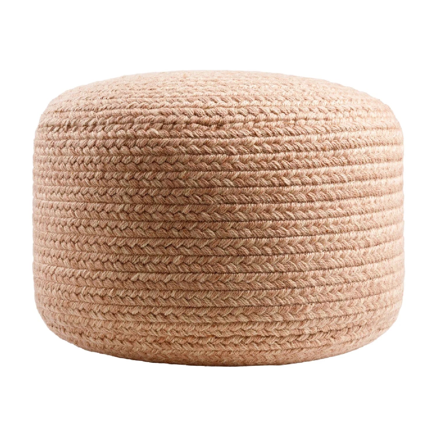 Luxury Upholstered Modern Fabric Outdoor Ottoman European Style for Villa
