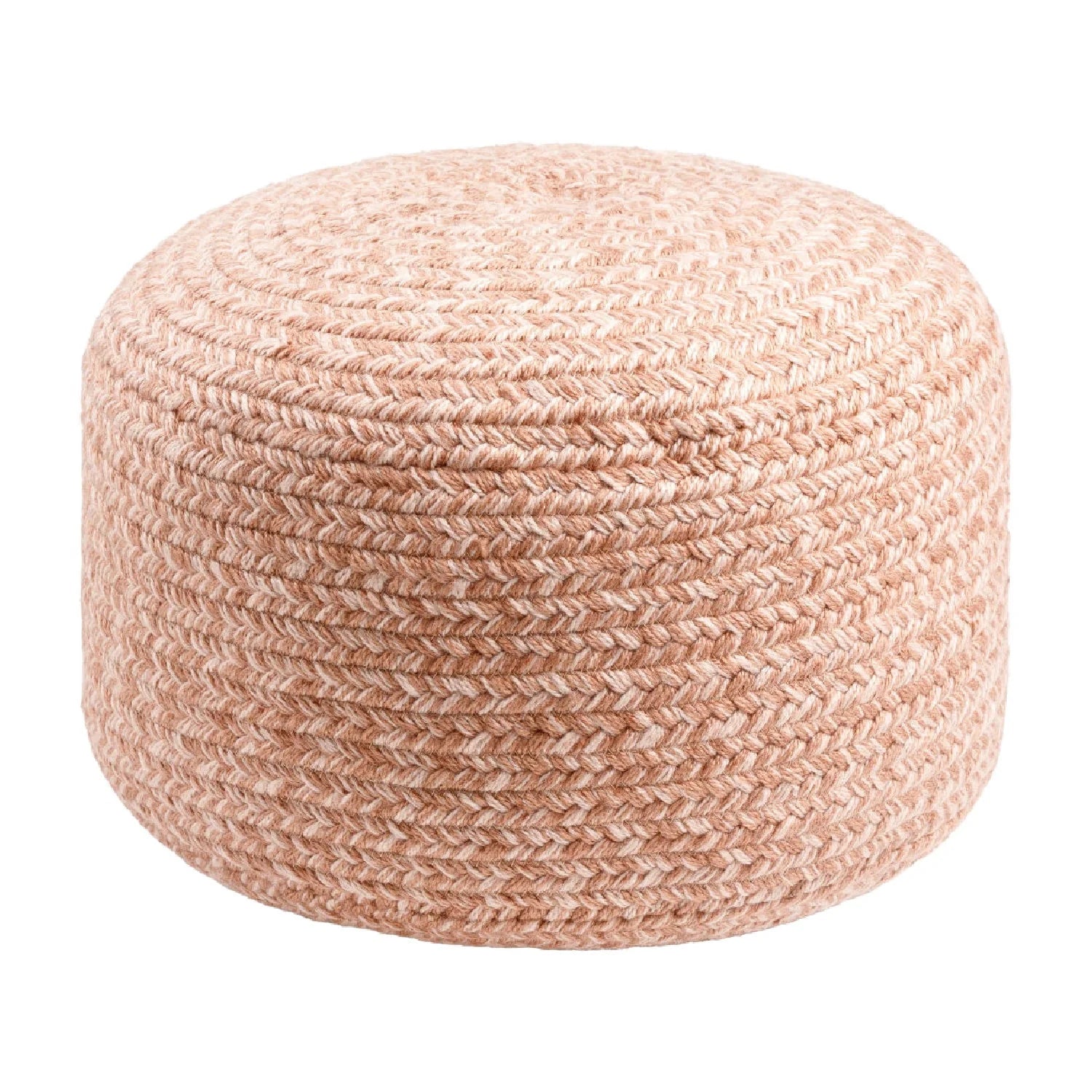 Luxury Upholstered Modern Fabric Outdoor Ottoman European Style for Villa
