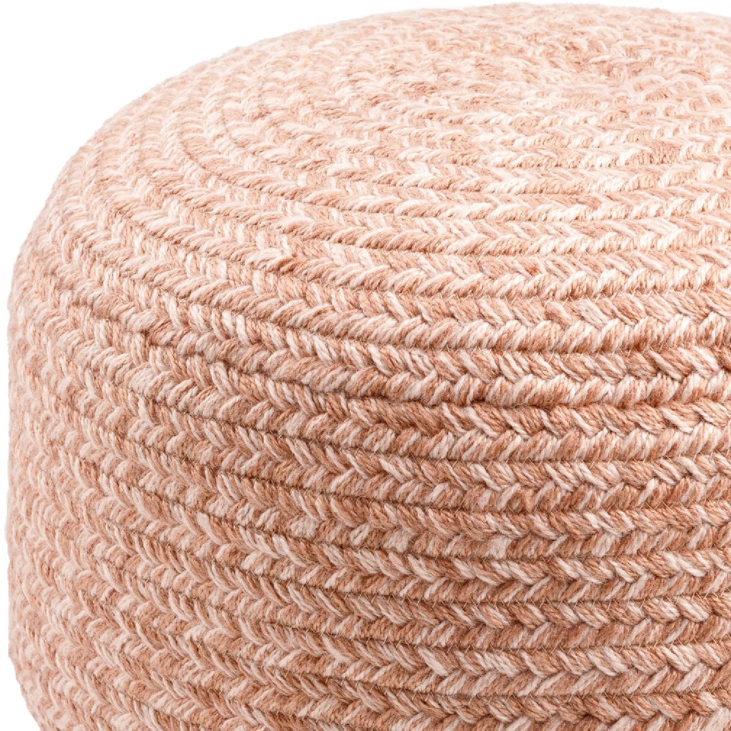 Luxury Upholstered Modern Fabric Outdoor Ottoman European Style for Villa