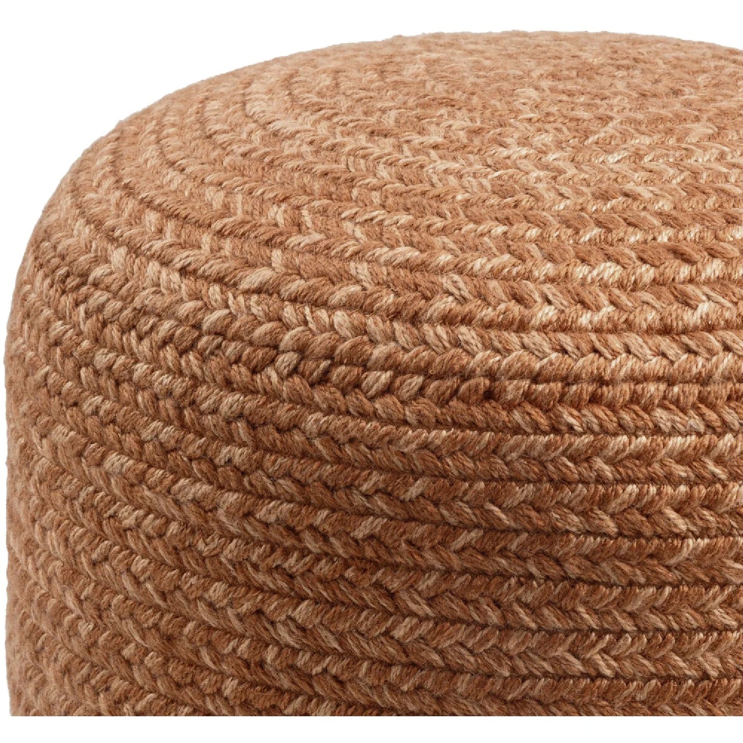 Luxury Upholstered Modern Fabric Outdoor Ottoman European Style for Villa