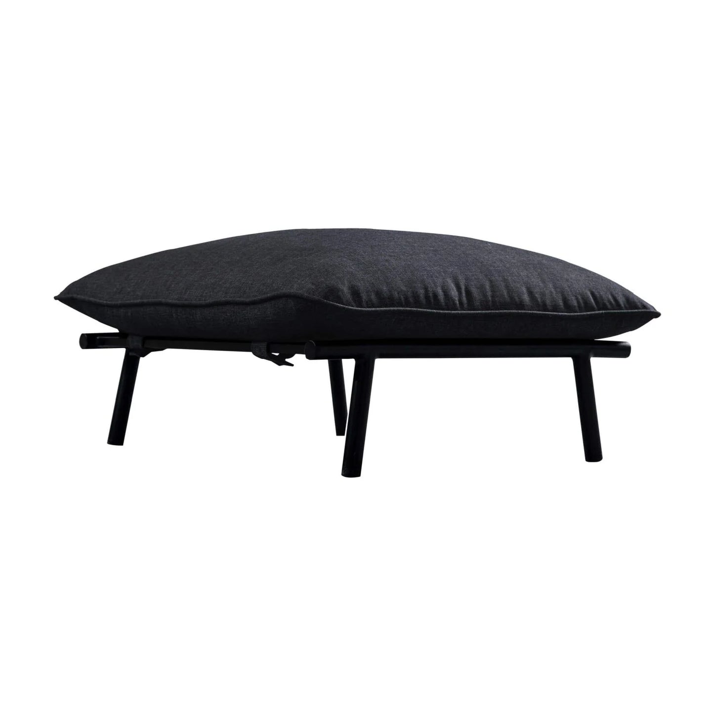 Luxury Upholstered Modern Fabric Outdoor Ottoman European Style for Villa