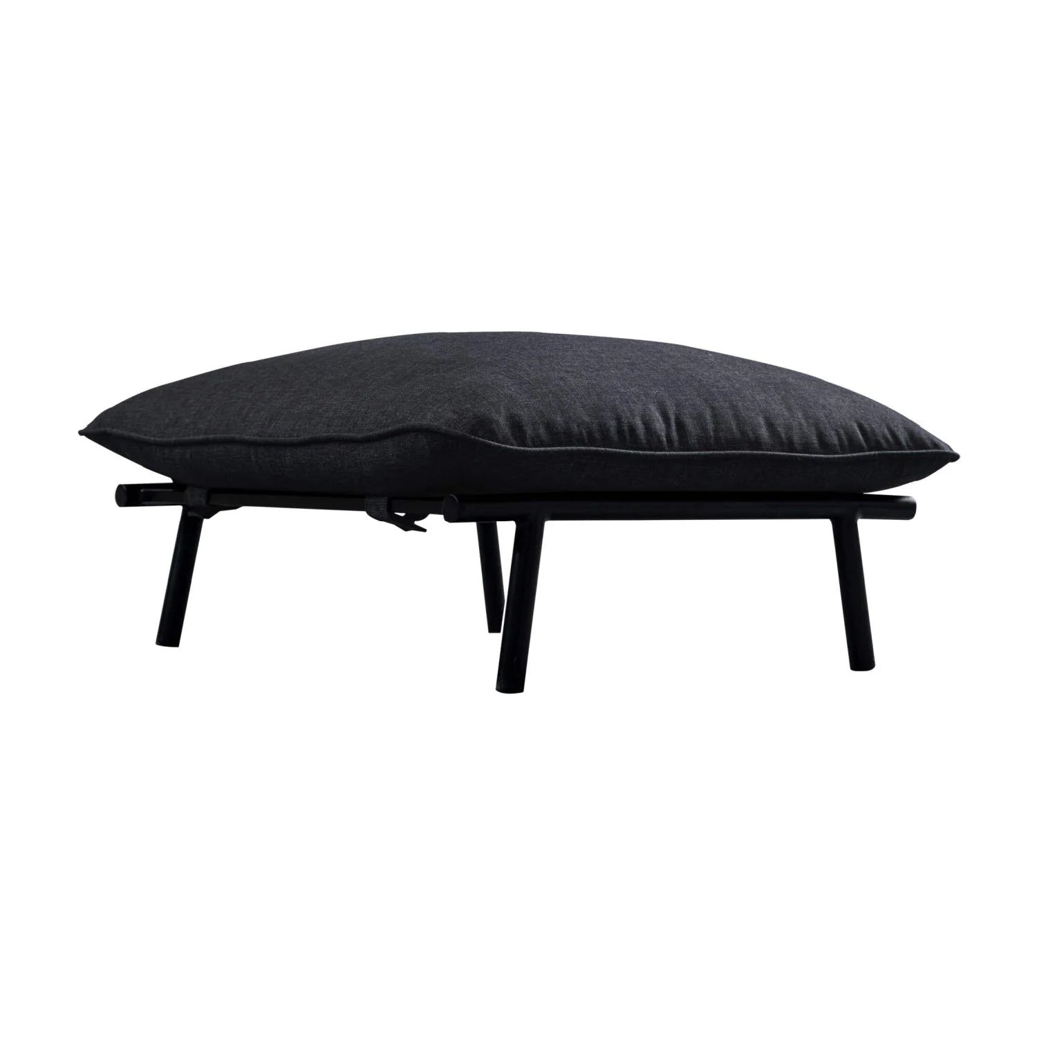 Luxury Upholstered Modern Fabric Outdoor Ottoman European Style for Villa