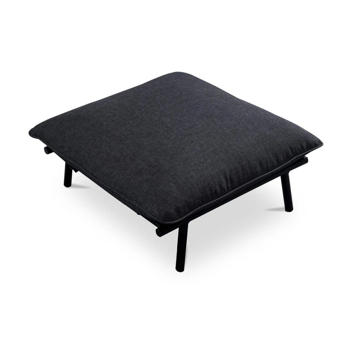 Luxury Upholstered Modern Fabric Outdoor Ottoman European Style for Villa