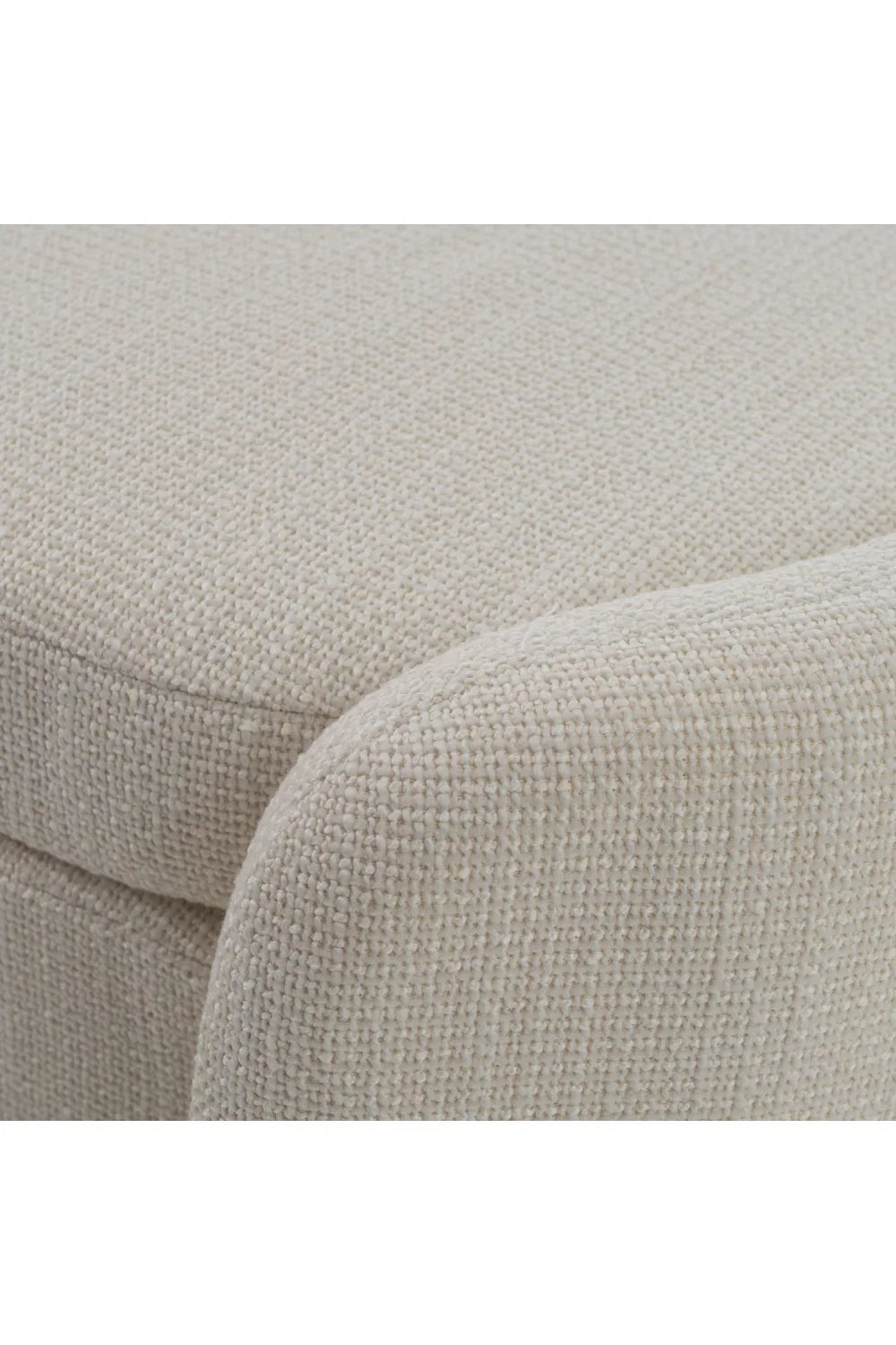 Luxury Upholstered Modern Fabric Storage Ottoman European Style for Villa