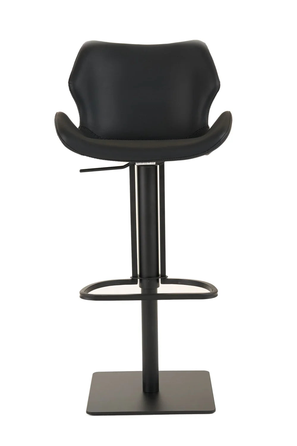 Luxury Upholstered Modern Faux Leather Bar Stool European Style for Villa