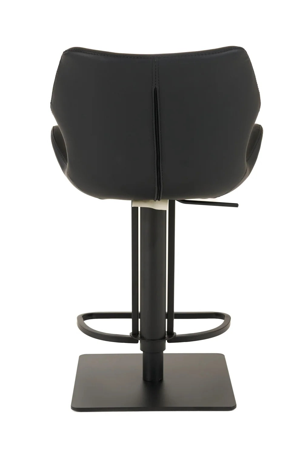 Luxury Upholstered Modern Faux Leather Bar Stool European Style for Villa