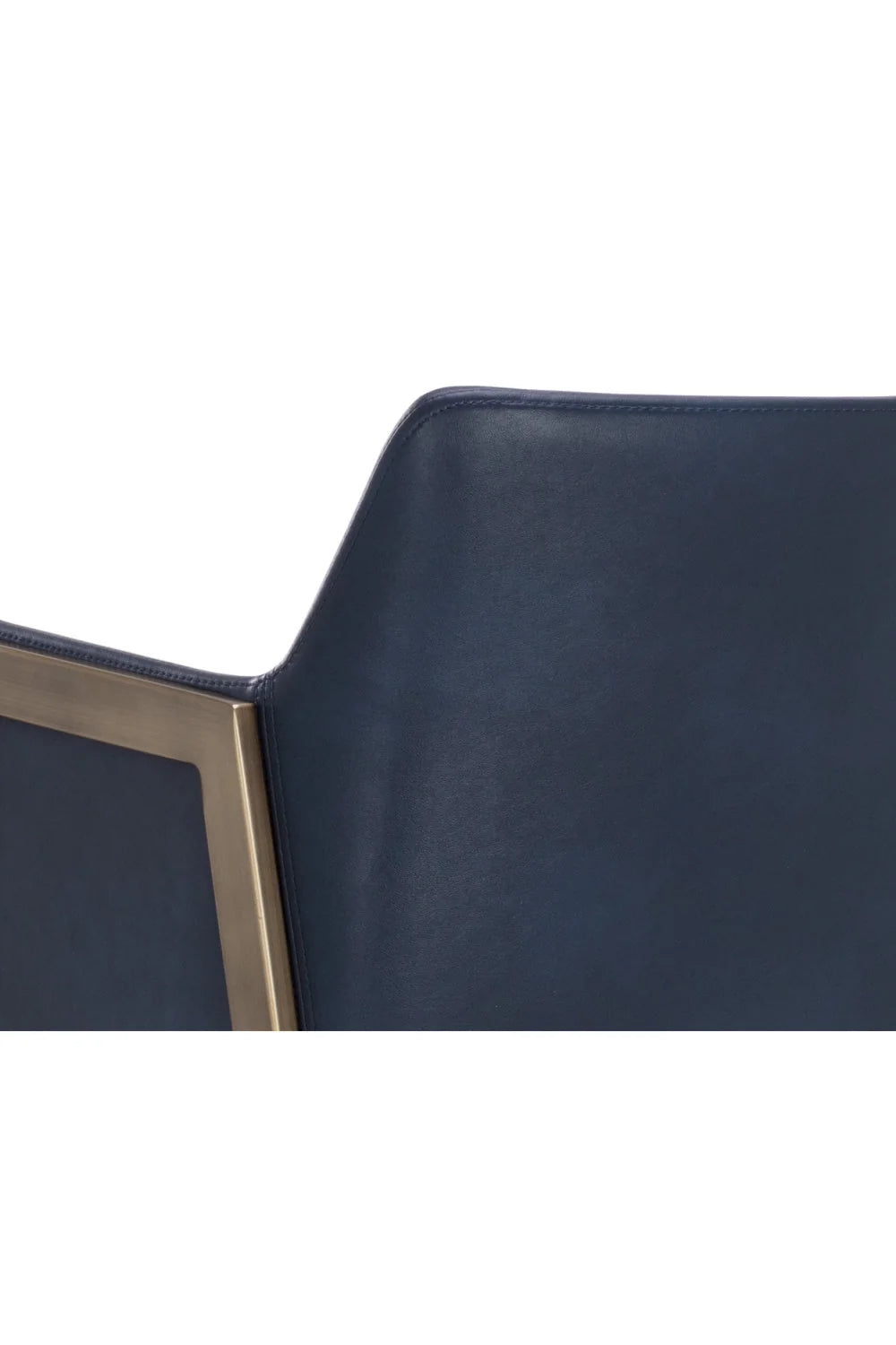 Luxury Upholstered Modern Faux Leather Counter Stool European Style for Villa
