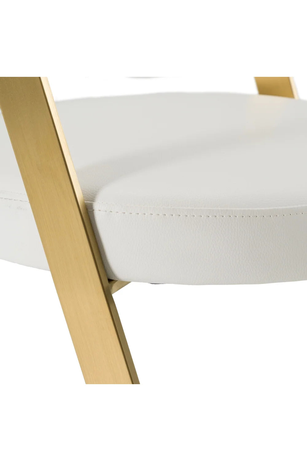 Luxury Upholstered Modern Gold Counter Stool European Style for Villa