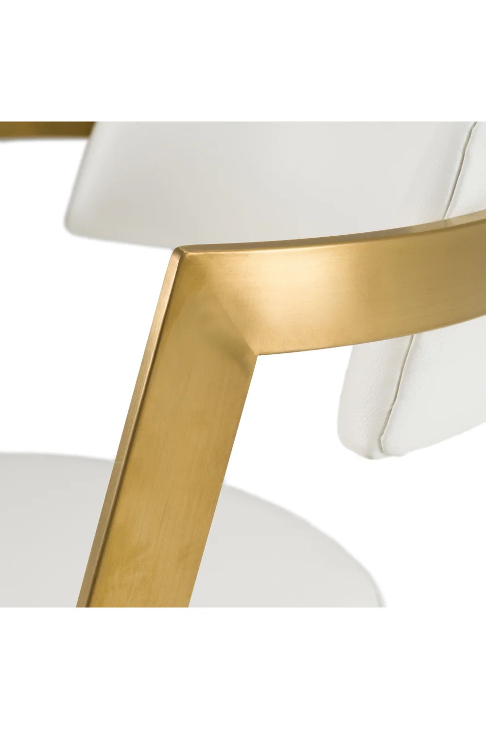 Luxury Upholstered Modern Gold Counter Stool European Style for Villa