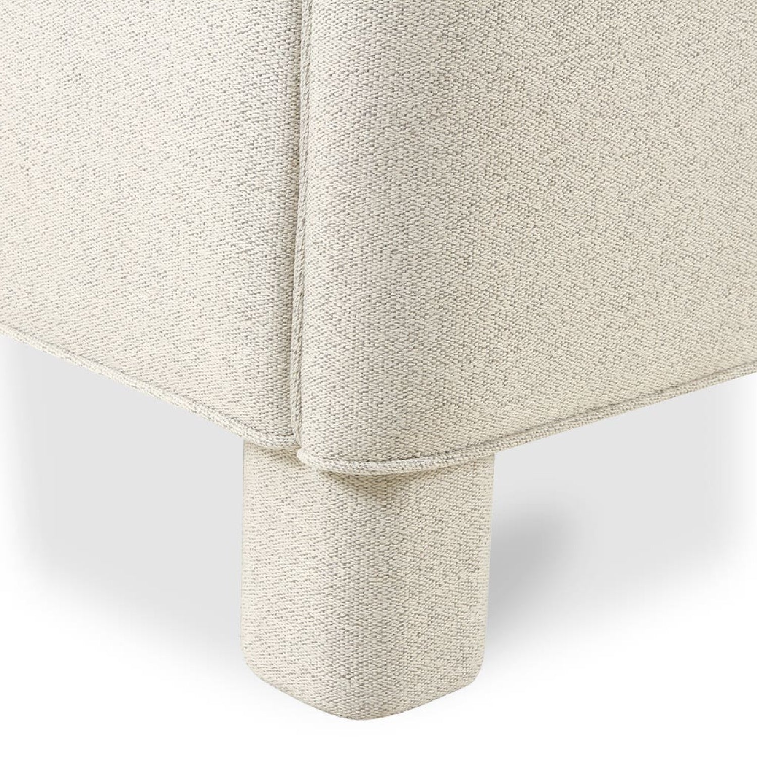 Luxury Upholstered Modern Gray Bed European Style for Villa