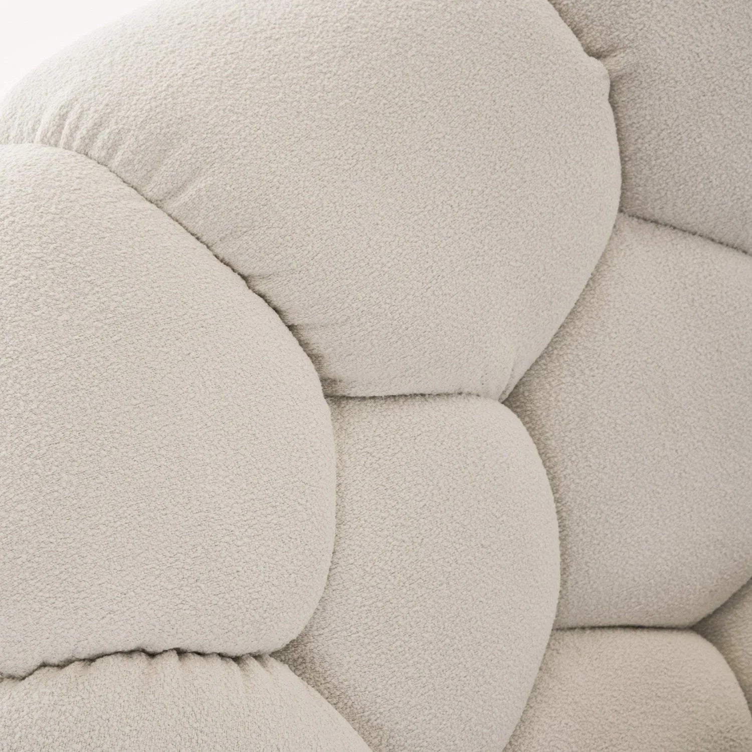 Luxury Upholstered Modern Hexagonal Bed European Style for Villa