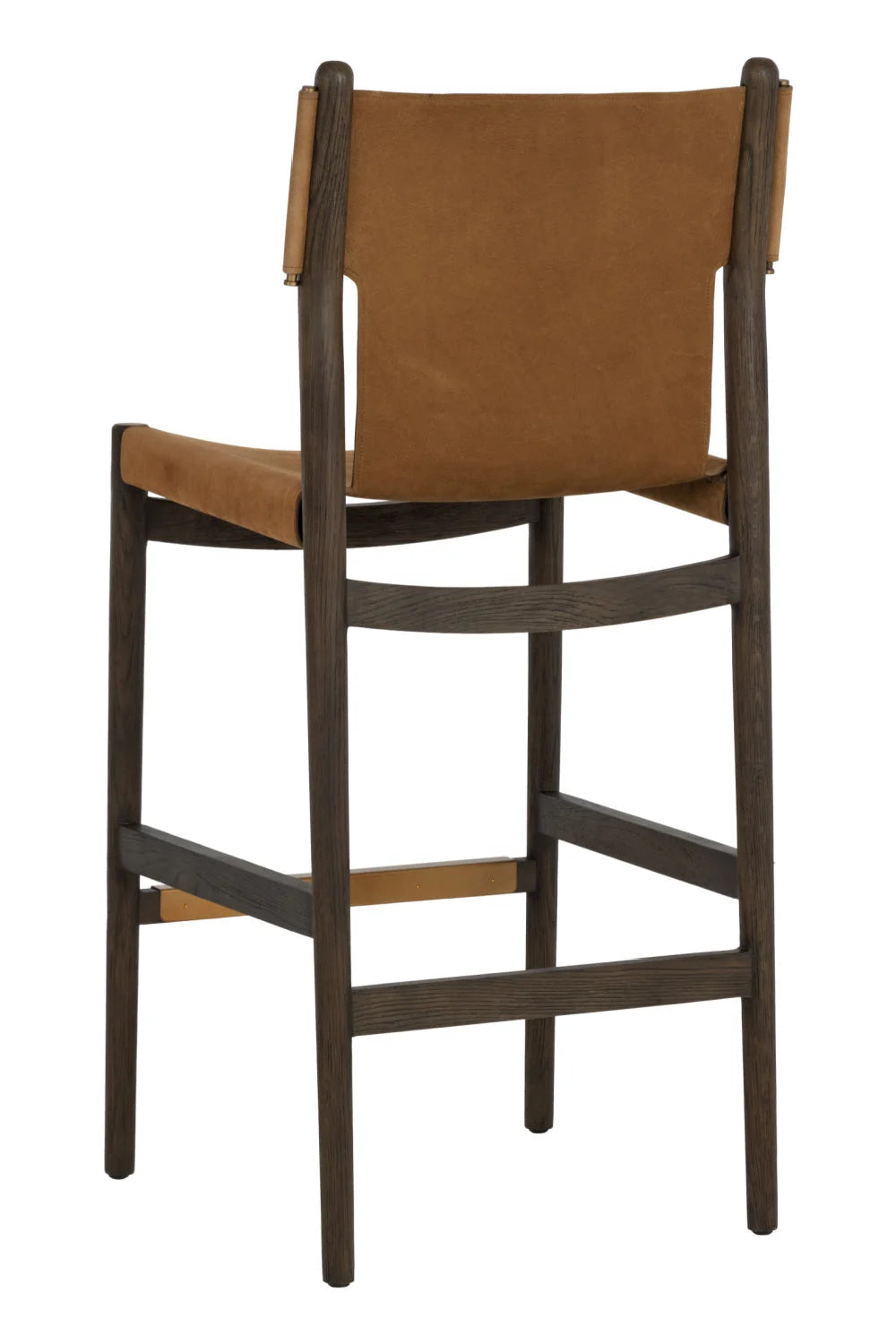 Luxury Upholstered Modern Leather Bar Stool European Style for Villa