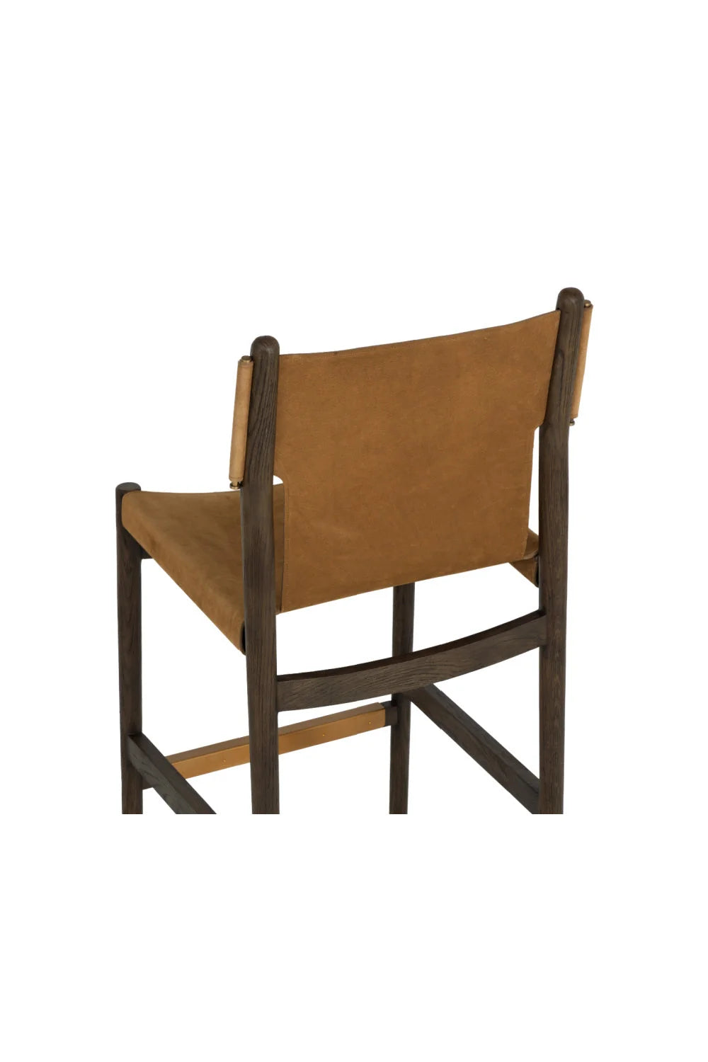 Luxury Upholstered Modern Leather Bar Stool European Style for Villa
