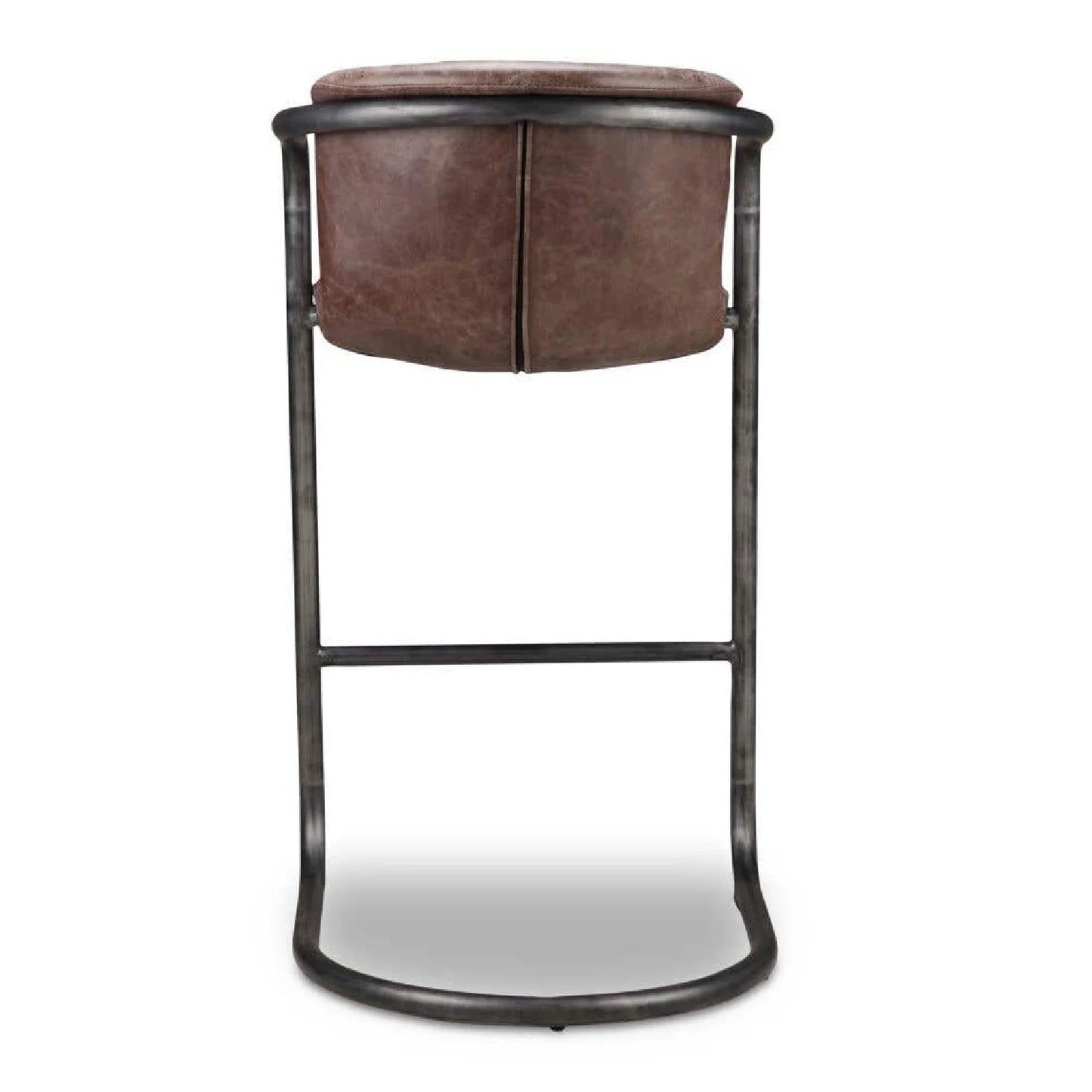 Luxury Upholstered Modern Leather Bar Stool European Style for Villa