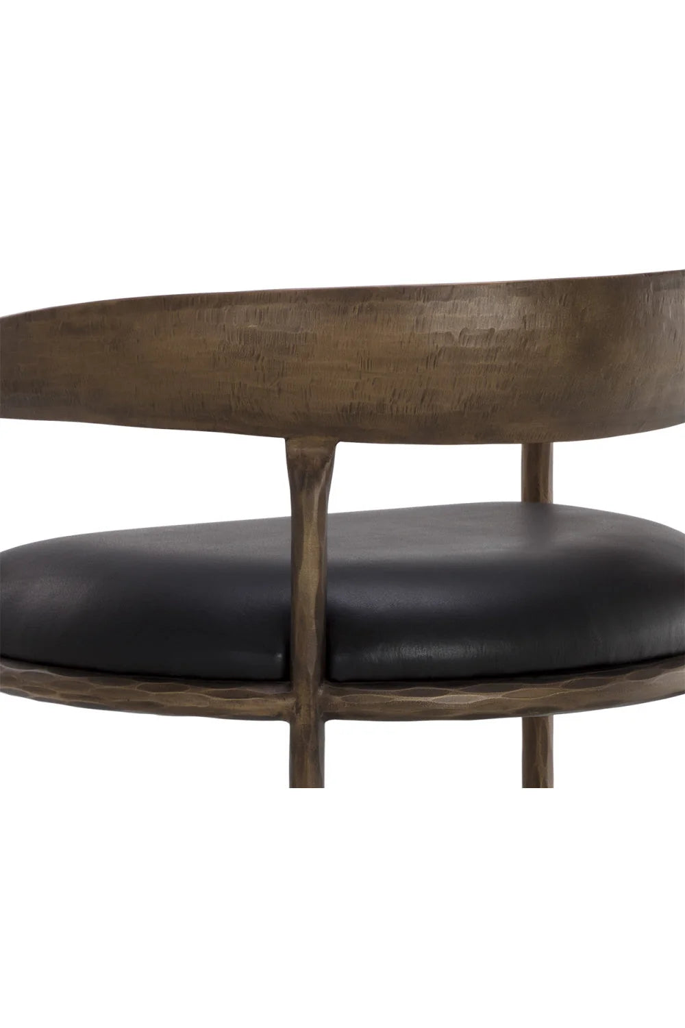 Luxury Upholstered Modern Leather Bar Stool European Style for Villa