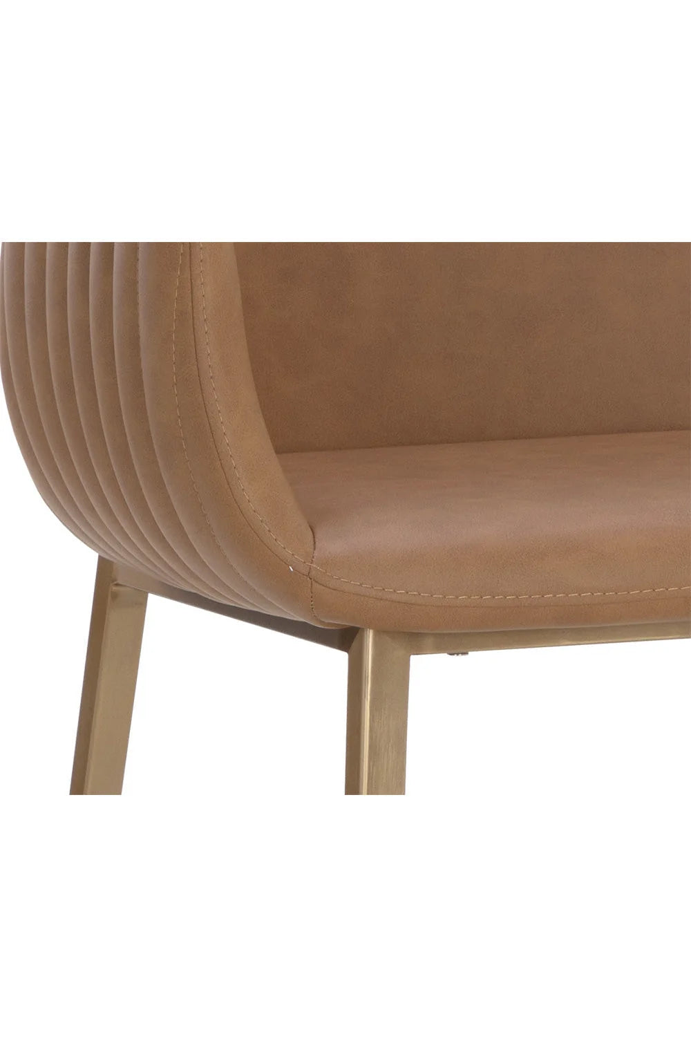 Luxury Upholstered Modern Leather Bar Stool European Style for Villa