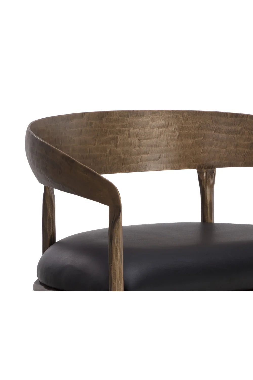Luxury Upholstered Modern Leather Bar Stool European Style for Villa