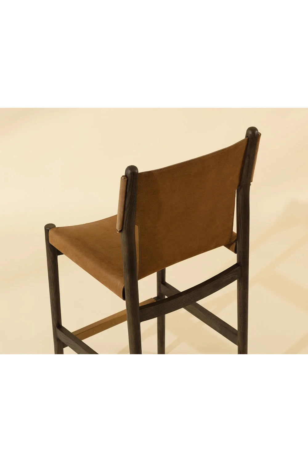 Luxury Upholstered Modern Leather Bar Stool European Style for Villa
