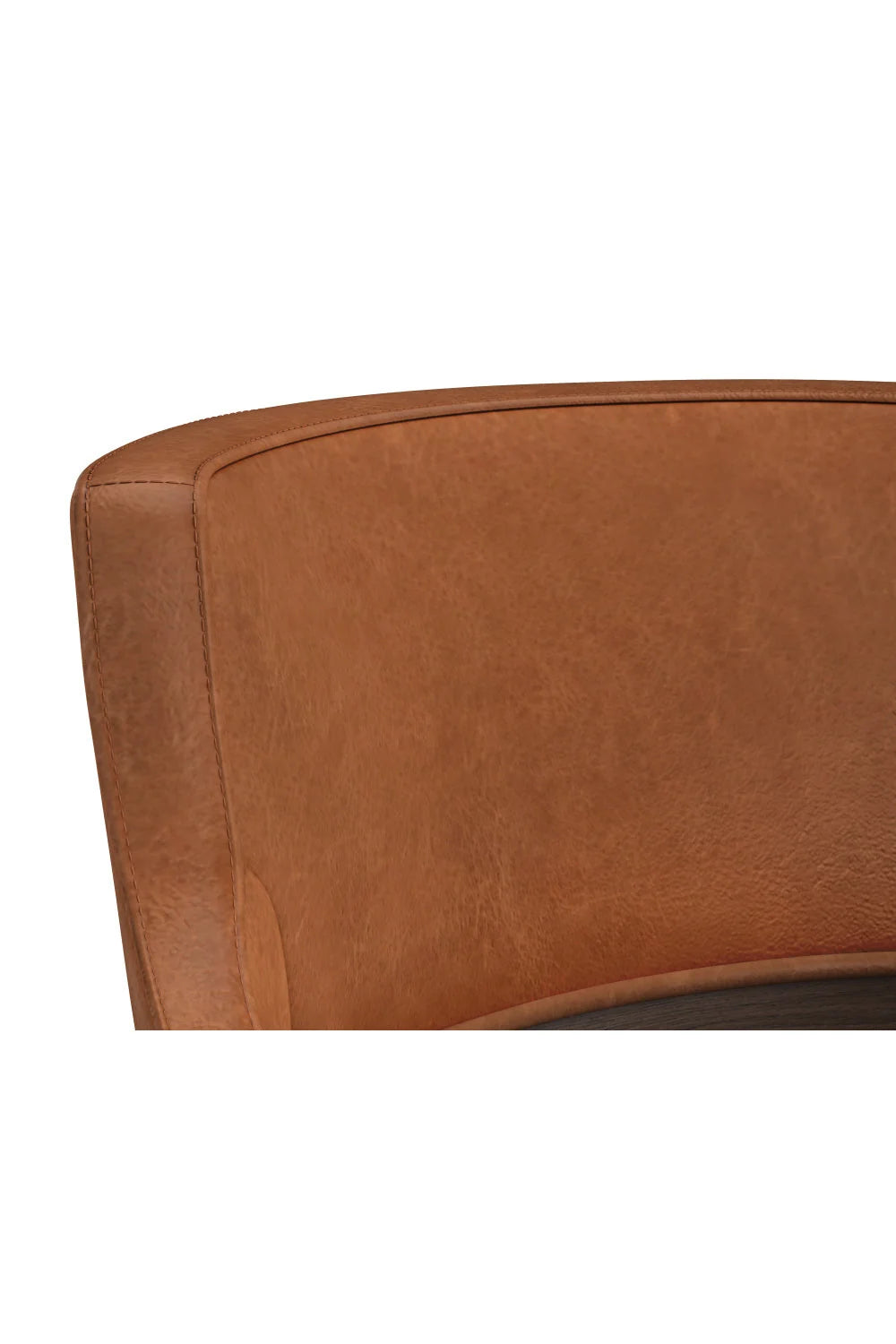 Luxury Upholstered Modern Leather Barstool European Style for Villa
